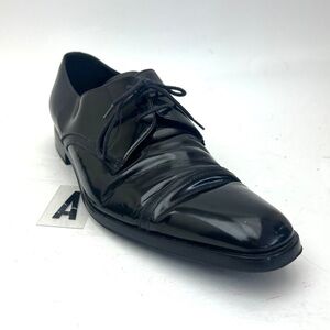 Prada Men's Spazzolato Leather Dress Shoes sz 9